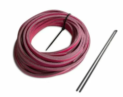 RAWLINGS B820 NEON PINK GLOVE LACE 3/16" X 72" - NEON PINK 2 RAWLINGS B820 NEON PINK GLOVE LACE 3/16" X 72" - NEON PINK - Image 2