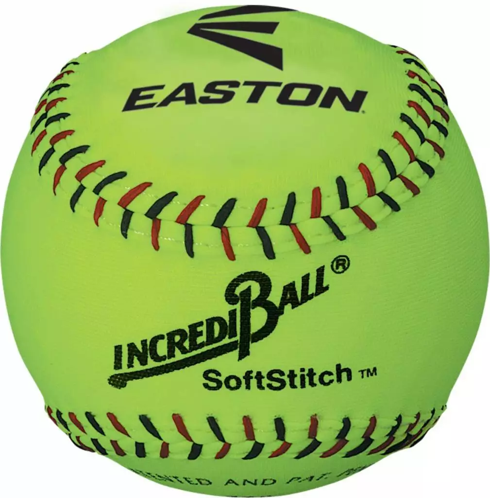 EASTON 12" NEON SOFTSTITCH INCREDIBALL 1 EASTON 12" NEON SOFTSTITCH INCREDIBALL