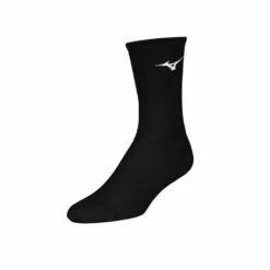 MIZUNO VITAL CREW SOCK 3-PACK BLACK LARGE -Deals Demarini Store image 1208