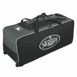LOUISVILLE SLUGGER GEAR BAG WHEELED BAG TON BAG - SERIES 5 OMAHA O/S BLACK