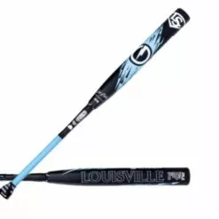 Deals Demarini Store 34 2022 LOUISVILLE GENESIS 2PC TM10 SLOPITCH BAT BLK-BLU