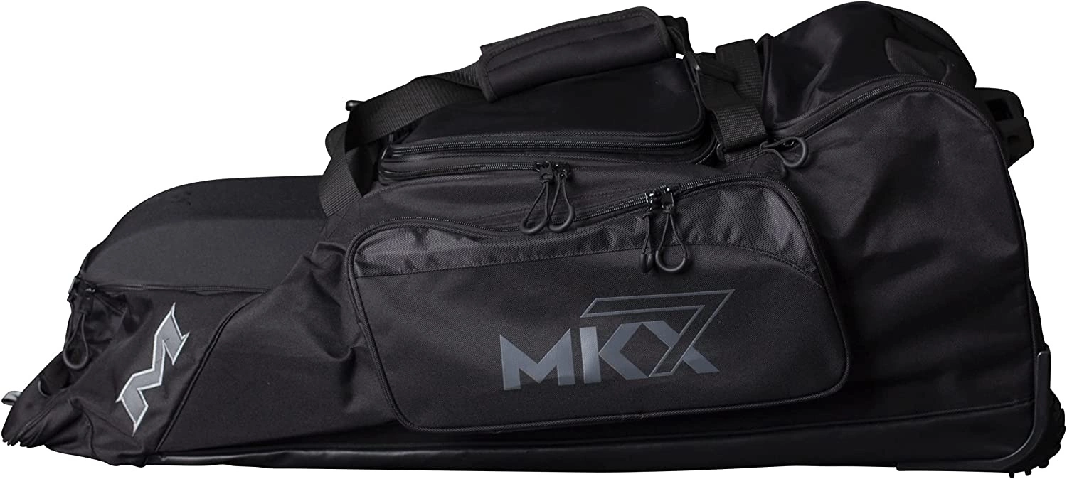 Miken MK7X Championship Slowpitch Softball Wheeled Bag Series Black 2 Miken MK7X Championship Slowpitch Softball Wheeled Bag Series Black - Image 2
