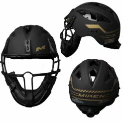 Deals Demarini Store 38 Miken GOLD LEGIT SOFTBALL PITCHERS MASK/HELMET DIAL FIT SYSTEM