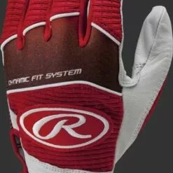 2020 RAWLINGS WORKHORSE BATTING GLOVES -Deals Demarini Store image 1747