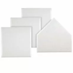 FRANKLIN 4PC DELUXE THROW DOWN RUBBER BASE SET