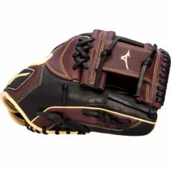 2022 MIZUNO BALL GLOVE GMVP1175P4BC MVP PRIME 11.75IN BLK-CHR -Deals Demarini Store image 471