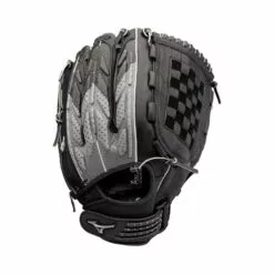 2022 MIZUNO SLOWPITCH GLOVE GTF1400 TECHFIRE SP 14 BLK-SLV