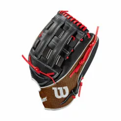 2021 WILSON A2K 1799 12.75 BLACK-SADDIE TAN BALL GLOVE -Deals Demarini Store image 616