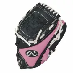 RAWLINGS PLAYERS SERIES GLOVE PL91PB 9" RHT - PINK/BLACK