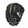2020 MIZUNO MVP PRIME SE8 SLOWPITCH GLOVE BLACK-SILVER 14" LHT