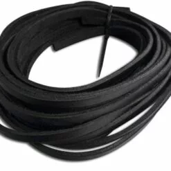 B220 BLACK LACE 3/16"X72" 6 FOOT PIECES - BLACK